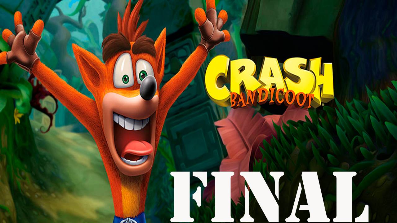 Прохождение игры - CRASH BANDICOOT (без комментариев)