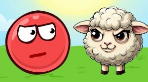 КРАСНЫЙ ШАРИК Красныш спасает котенка в стране СТИКМЕНОВ #151 Мультик ИГРА