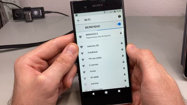 Как подключить регистратор BMW ACE 2.0 к телефону Android смотреть онлайн