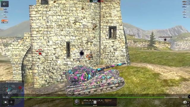 World of Tanks Blitz. Клан взвод 3 (DZ24) D_E_R_Z_K_I_E