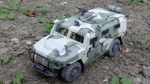 ГАЗ «Тигр - М» из БУМАГИ и КАРТОНА [СВОИМИ РУКАМИ] (Полная сборка)
