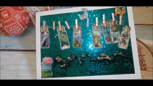 142. Рукодельные итоги апреля, планы на май. Вышивка крестом смотреть онлайн