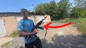 Стрельба из страйкбола "АК-74"