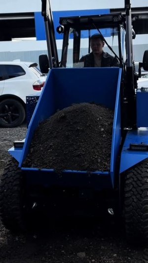Самосвальный кузов и ковш самопогруза, погрузчик АТ-350М! #пермь #atomtechnics #automobile #at350