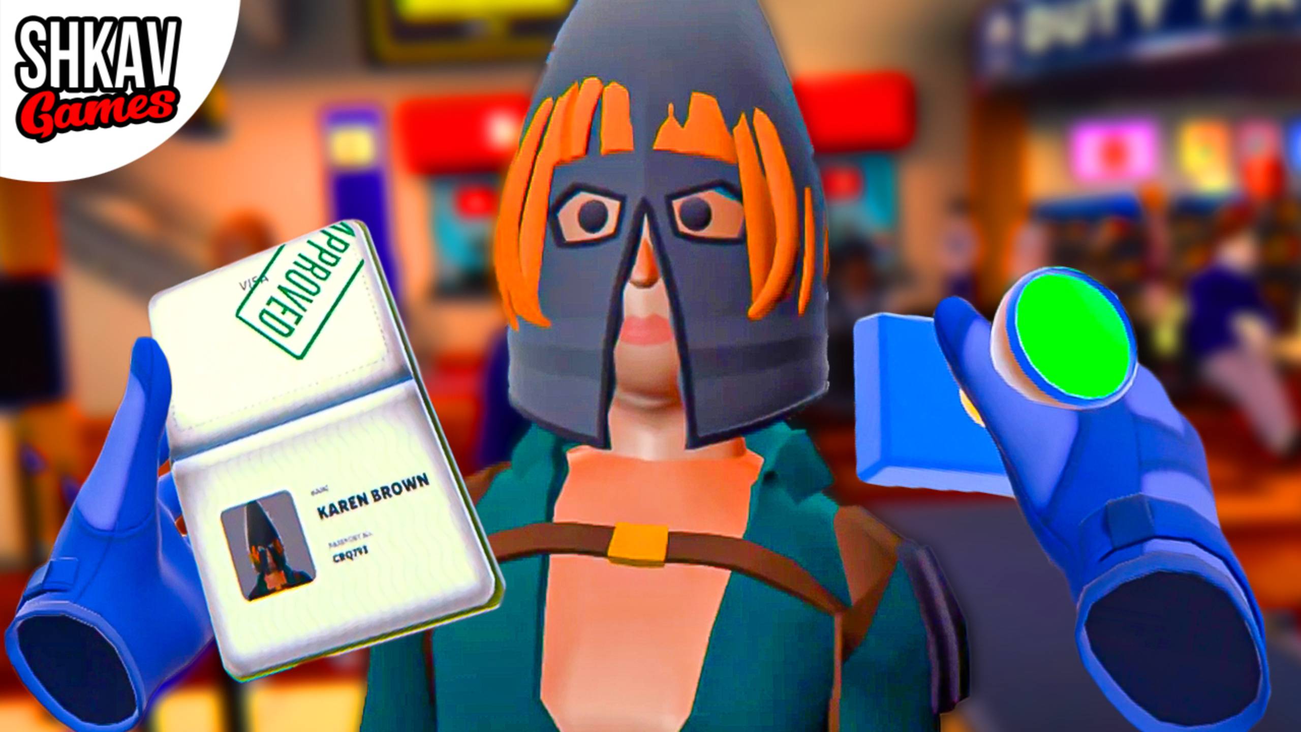 Я ПУСТИЛ ПАЛАЧА НА БОРТ САМОЛЕТА! Airport Security Guard VR! смотреть онлайн