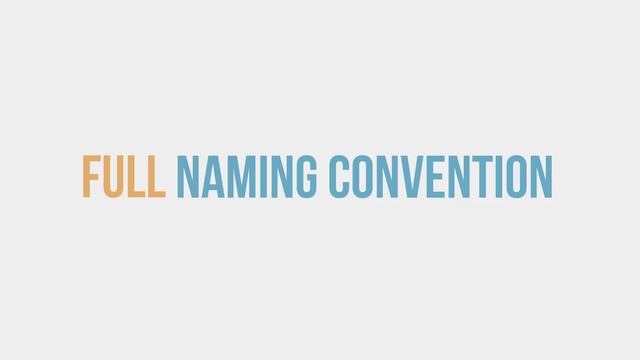 02-Naming Conventions смотреть онлайн