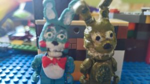 как можно сделать lego минифигурку fnaf