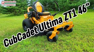 Садовый райдер с нулевым разворотом Cub Cadet ZT1 Ultima 46