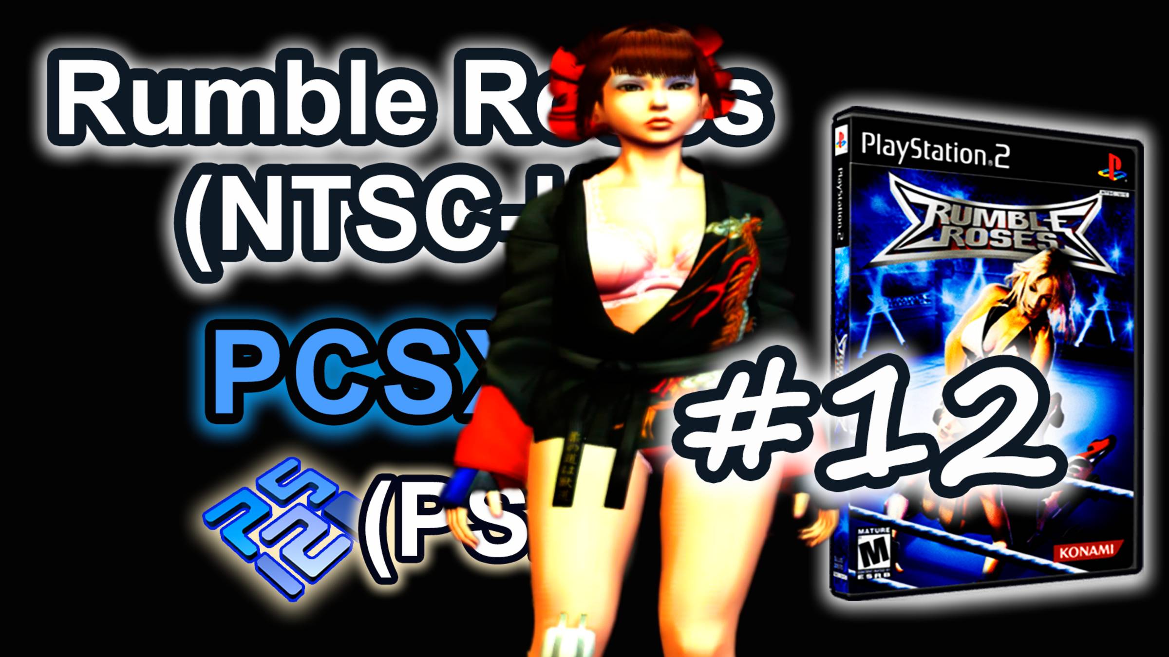Rumble Roses (PCSX2, SLUS-20970, Comentado, Modo Historia 2025) #12 Black Belt Demon Gameplay