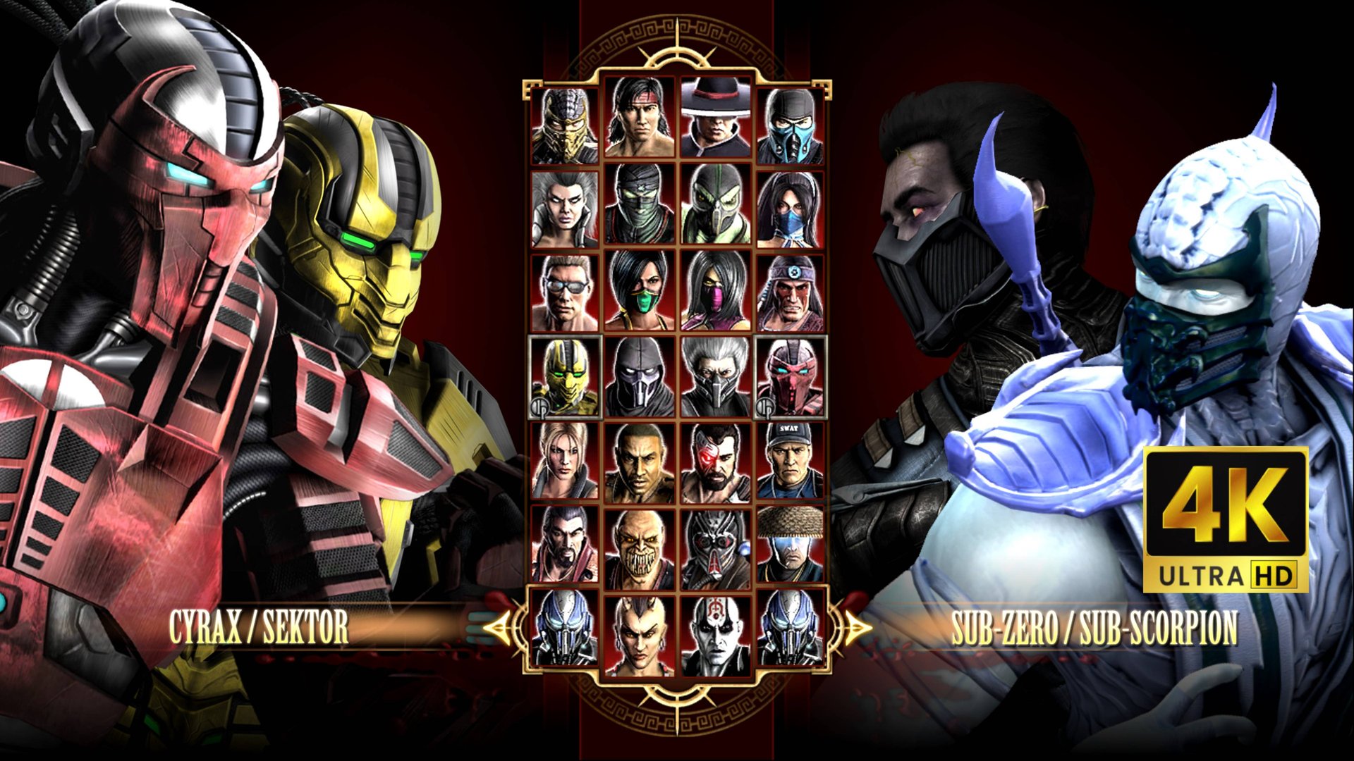 Игра за Cyrax MK 1 & Sektor MK 1 в Mortal Kombat Komplete Edition на PC Expert в 4K смотреть онлайн