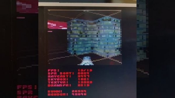 RayCast на esp32. Часть 03