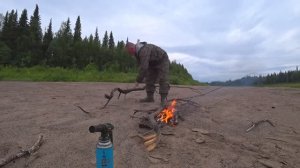Она спасла нас от непогоды. Рыбалка на севере Республики коми. 3 часть.