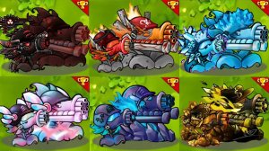 ПВЗ Фьюжен 2.7 – Битва Королевы! 1 Ультимативная Королева Зомби-Бокс против 5 Fusion-Растений