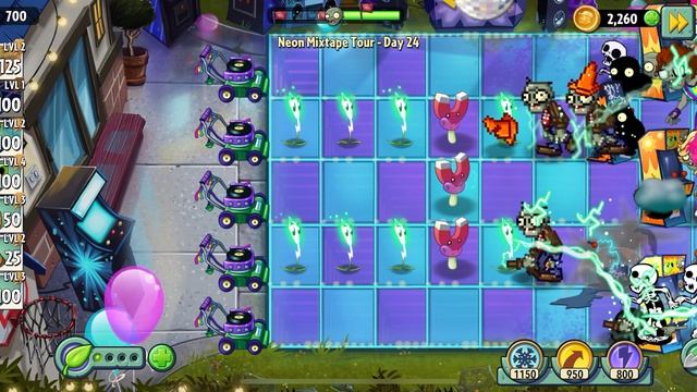 Растения против зомби, дискотека день 24 смотреть онлайн