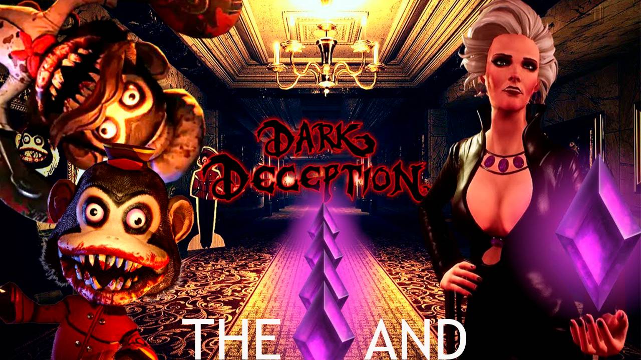 Прохождение игры - Dark Deception (без комментариев)