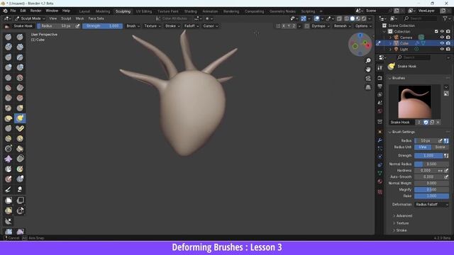 3_Lesson 3  Deforming Brushes