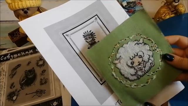 93. Моя нескромная коллекция авторских схем и основ. Вышивка крестом смотреть онлайн