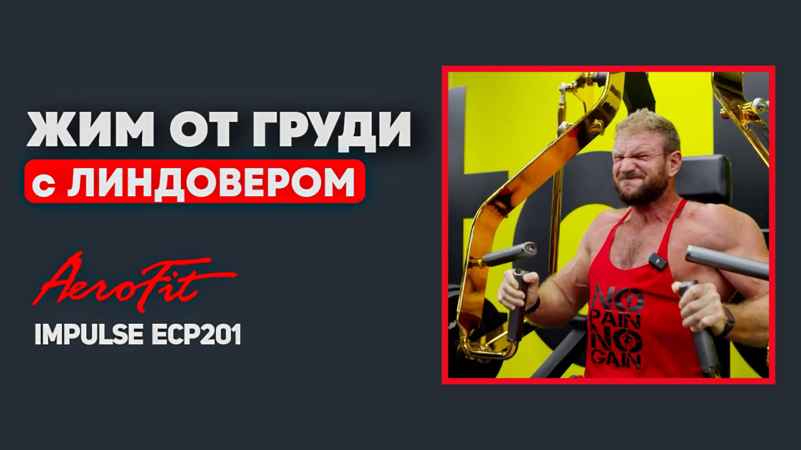 Оптимальный Хват для Роста ГРУДНЫХ Impulse ECP201 смотреть онлайн