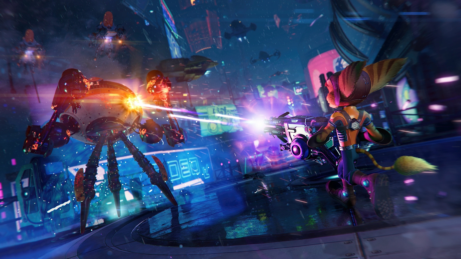 Галактика в опасности Ratchet Clank смотреть онлайн