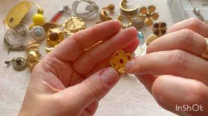 Распаковка лота с винтажными одиночными серьгами! Часть 3