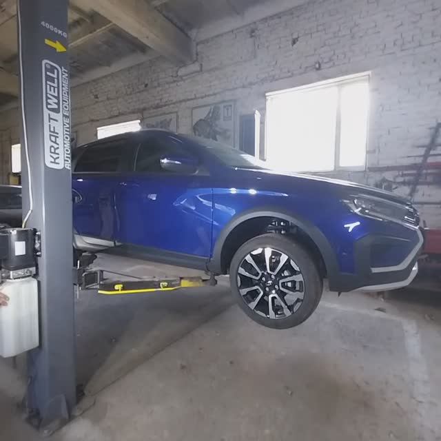 Lada Vesta CrossSW. антикор. Mp4