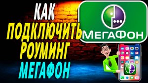 Как Подключить Роуминг Мегафон