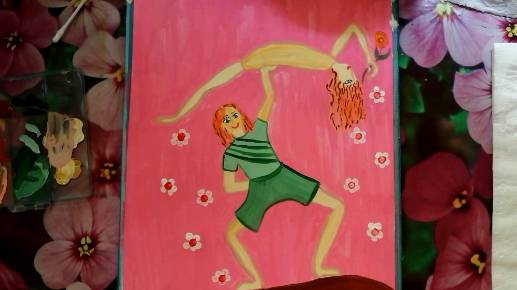 Как нарисовать гимнастов смотреть онлайн