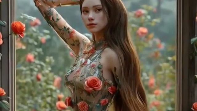 Лесная Нимфа | В кадре нет живой актрисы | Создано с помощью редактора ИИ 3д визуализации |Подпишись