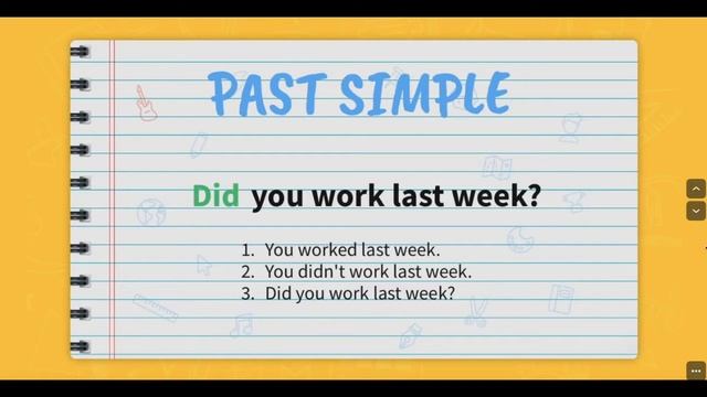 PAST SIMPLE TEST смотреть онлайн