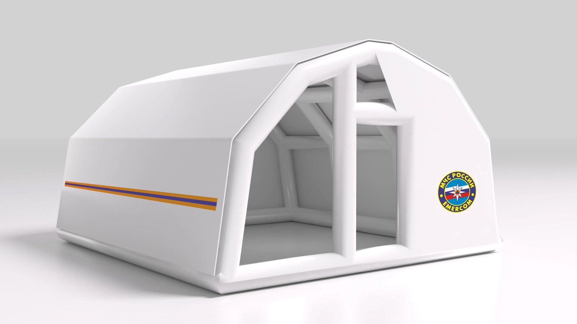 Пневмокаркасная надувная палатка ТТ-26 из пвх 650