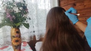 АСМР 🌸 Трихолог очень внимательно осмотрит Ваши волосы 🌸