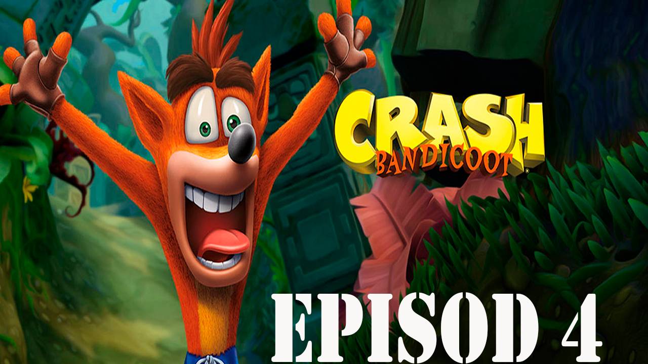 Прохождение игры - CRASH BANDICOOT (без комментариев)