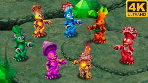 Призматическая Лаватёка - Все Версии (My Singing Monsters, Мои Поющие Монстры)