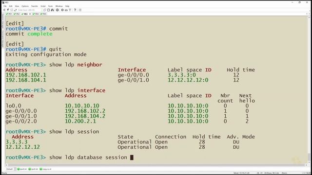 04. Validating LDP смотреть онлайн