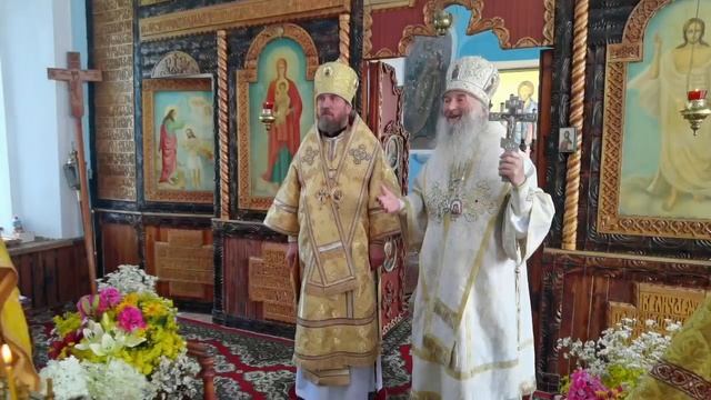 Проповедь митрополита Иоанна в праздник апостолов Петра и Павла в с. Арда смотреть онлайн