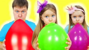 Детская песенка про волшебные воздушные шары и другие развивающие видео для детей 🎈
