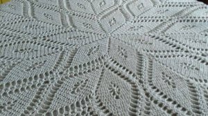 Салфетка, скатерть, коврик крючком (часть1)