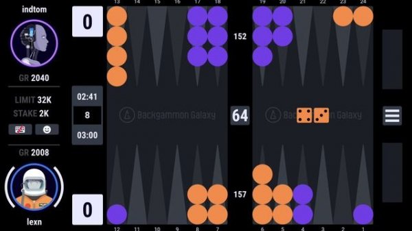 ПРАКТИКУЮСЬ НА BACKGAMMON GALAXY | НАРДЫ ОНЛАЙН | NO COMMENTS |