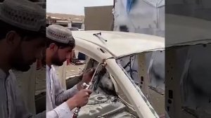 Минутка пакистанского кузовного ремонта