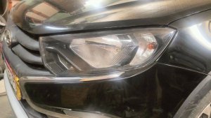 Как снять передний бампер Лада  Гранта