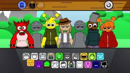 INCREDIBOX Sprunki Retake Human New смотреть онлайн