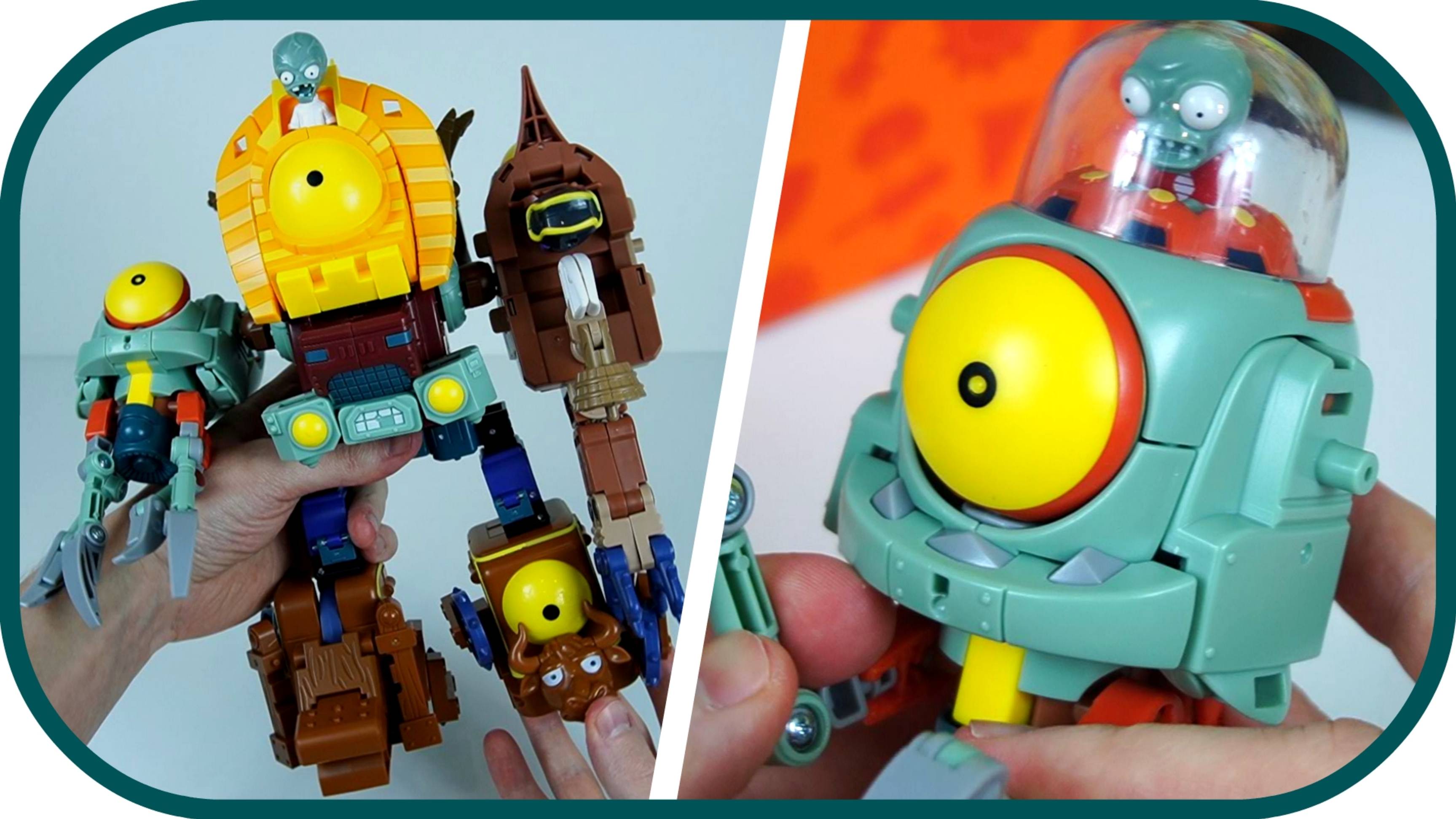 Трансформеры Зомби против Растений. Открываю больших роботов ПВЗ / PvZ. смотреть онлайн