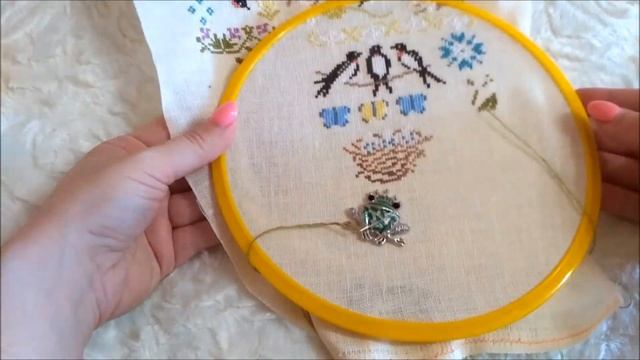 96. Апрель в совином лесу. Вышивка. Owl Forest Embroidery смотреть онлайн