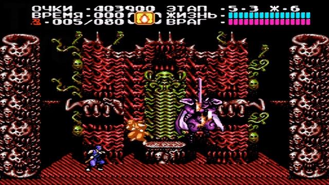 🎮 Ninja Gaiden 2 The Dark Sword of Chaos NO DAMAGE (SNES, Super Nintendo) смотреть онлайн