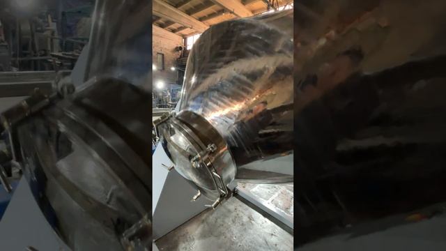 СМЕСИТЕЛЬ БИКОНУСНЫЙ НЕРЖАВЕЮЩИЙ, 1100 л #QMM смотреть онлайн