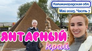 Поселок ЯНТАРНЫЙ 🙂// Добыча ЯНТАРЯ и САМЫЙ ШИРОКИЙ ПЛЯЖ 🏖️ Цены Магазины💰Едем на АВТОБУСЕ сами😉
