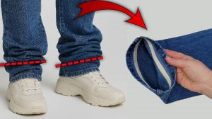 Открытие за 30 лет шитья! 🔥 Вы 100% так ещё не укорачивали джинсы