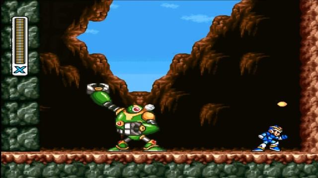 🎮 Mega Man X NO DAMAGE (SNES) смотреть онлайн