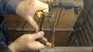 Сварка многожильных проводов.