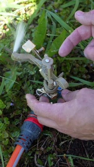 Как работает импульсный дождеватель